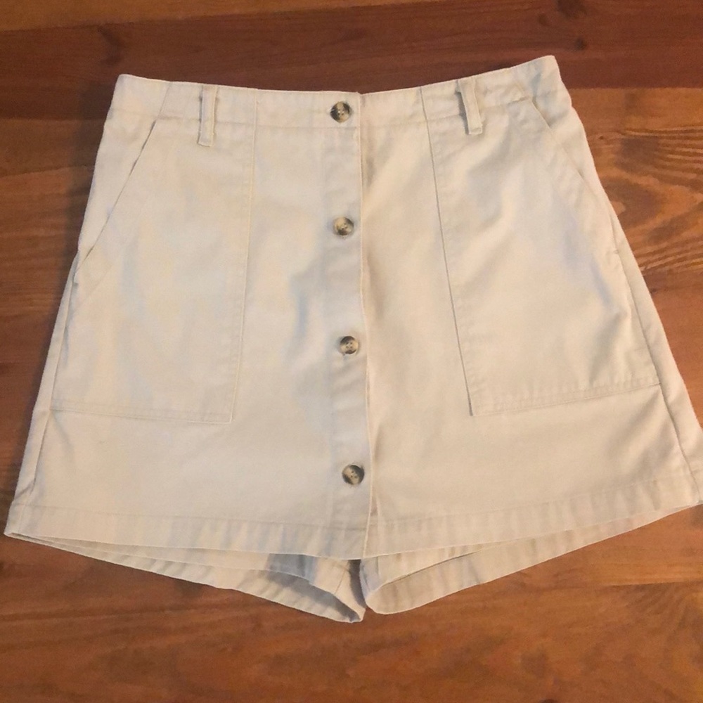 Khaki Skorts